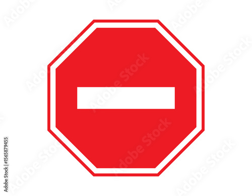 No Entry Traffic Sign
