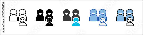 Oppression Icon Pack Multistyle Illustration
