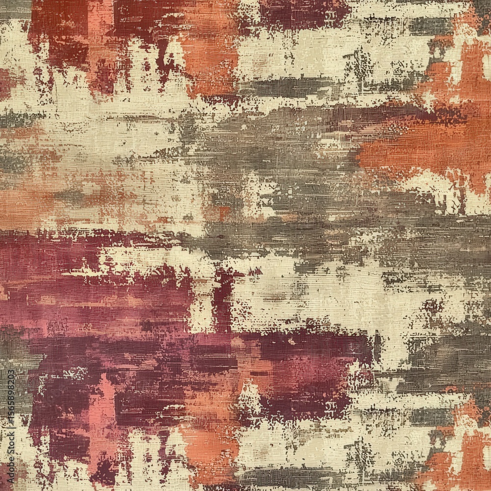 Grunge-Style Worn Repeating Pattern Grunge-Style Worn Repeating Pattern