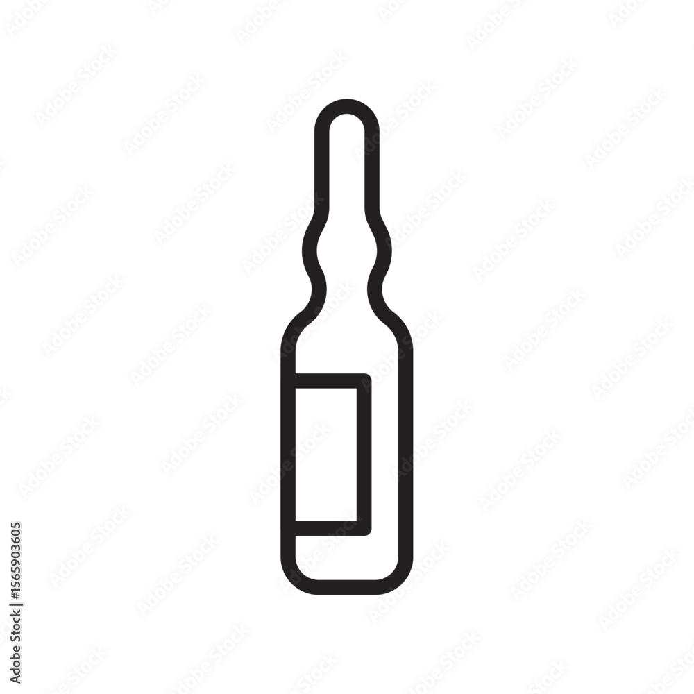 vial medical icon vector illustration isolated sign vial medical icon vector illustration isolated sign