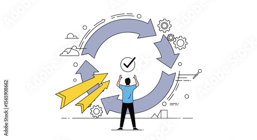Agile Project Management Methodology for Successful Business Process Improvement and Workflow Optimization Strategies