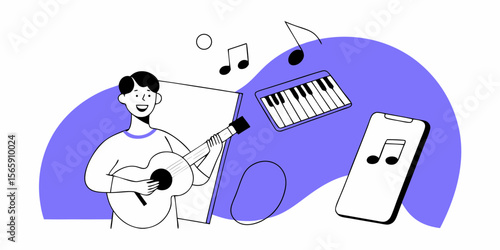 Digital Music Creation and Learning
