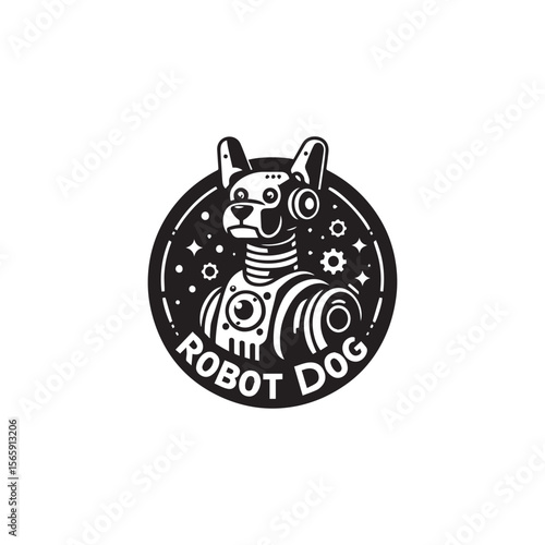 robot dog logo