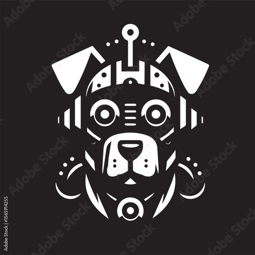 robot dog logo