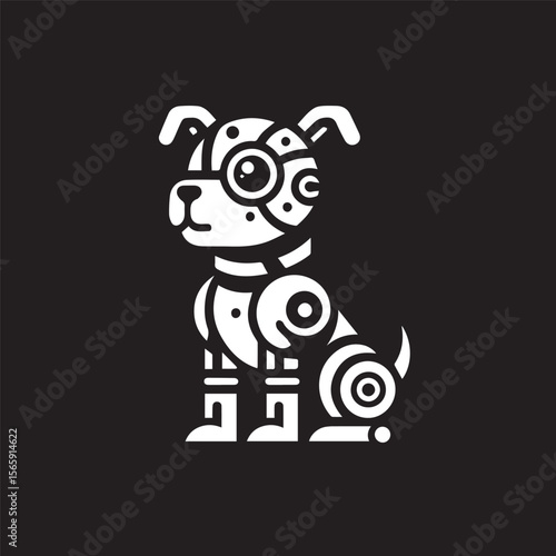 robot dog logo