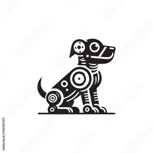 robot dog logo