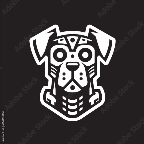 robot dog logo