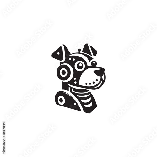 robot dog logo