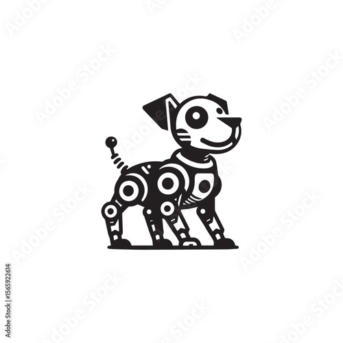 robot dog logo