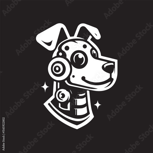robot dog logo