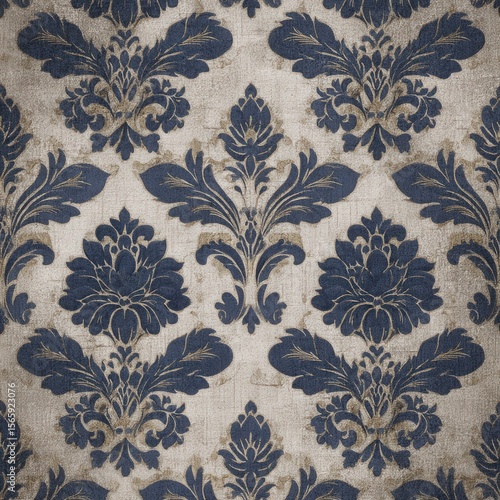 Classic Damask Seamless Pattern