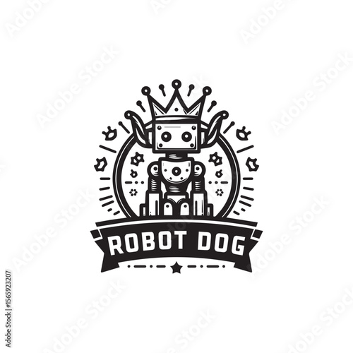 robot dog logo