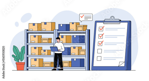 Efficient Warehouse Inventory Management System for Streamlined Operations and Accurate Stock Control