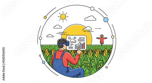 Revolutionizing Agriculture with Advanced Technology and Immersive Virtual Reality Solutions for Modern Farming