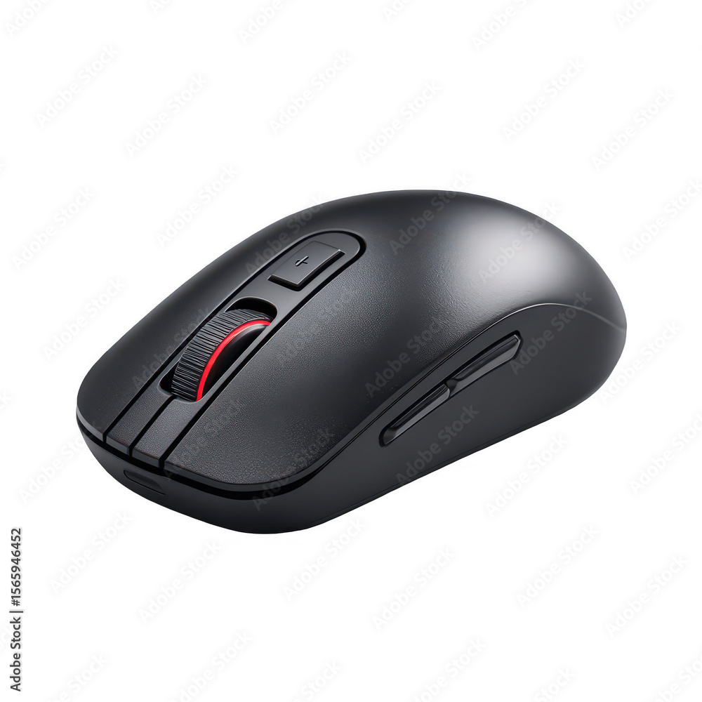 Dark gray wireless computer mouse Dark gray wireless computer mouse