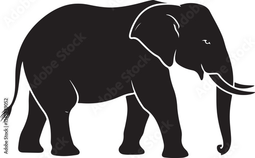 Majestic Elephant Silhouette"

"Walking Elephant Vector Art"

"Elephant Family in the Wild"

"Safari Elephant Silhouette Design"

"Graceful Elephant with Raised Trunk