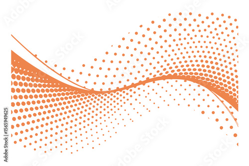 abstract technology particles mesh background design