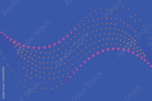 abstract technology particles mesh background design