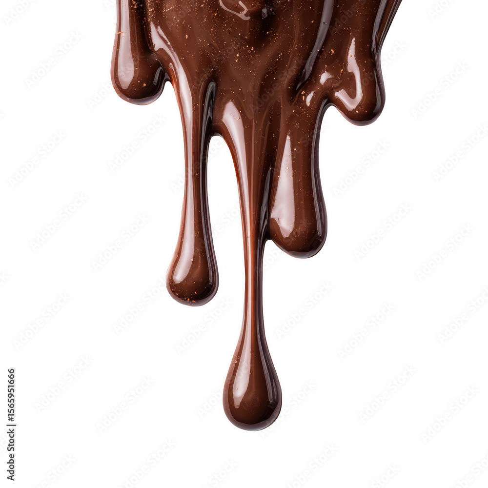 Melted chocolate drips down (1) Melted chocolate drips down (1)