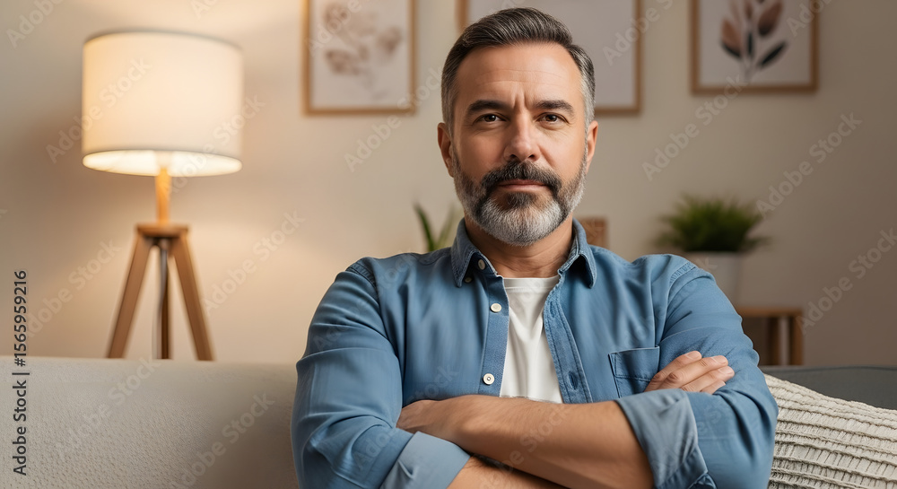Fototapeta premium Person showing resistance through body language