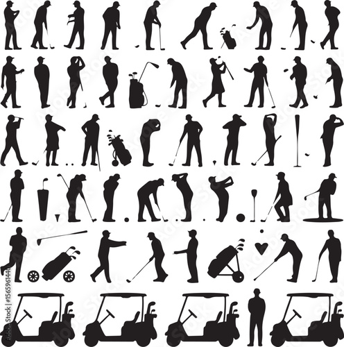 Golfer Swing Silhouette Design

Professional Golfer Vector Art

Golf Club Swing Illustration

Dynamic Golf Pose Silhouette

Tee Off Golfer Clipart Graphic