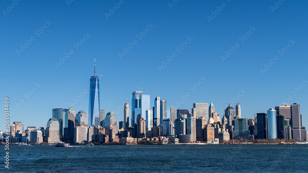 Naklejka premium Skyline New York