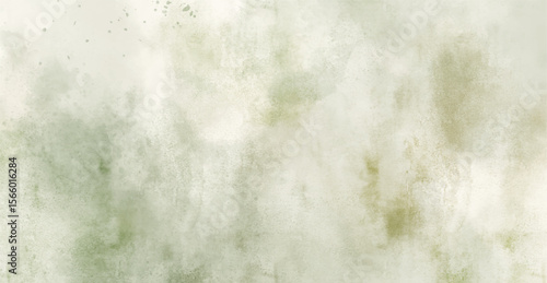 Abstract watercolor art background template. green and teal watercolor backdrop empty space for text, banner, presentation or product display graphic design