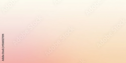Color gradient background, abstract pastel rainbow. Light peach, pink and orange yellow color banner gradation texture, vector pink noise texture blur abstract background