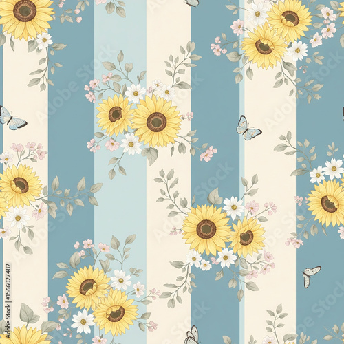 Sunflower Digital Paper