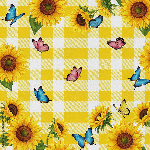 Sunflower Digital Paper