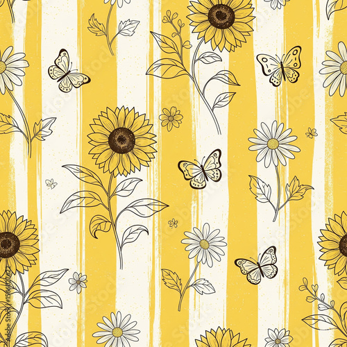 Sunflower Digital Paper
