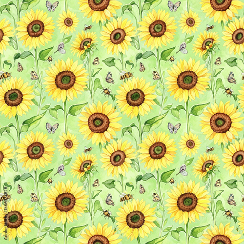 Sunflower Digital Paper