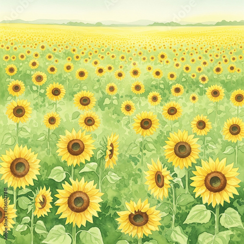 Sunflower Digital Paper