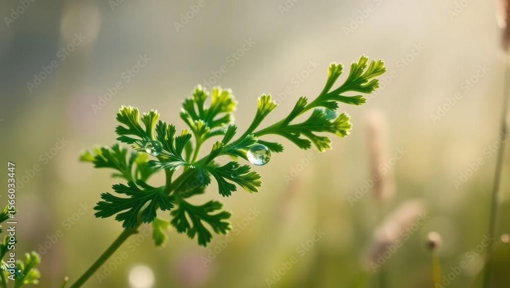Healthy Green Shrub In Bloom Healthy Green Shrub In Bloom