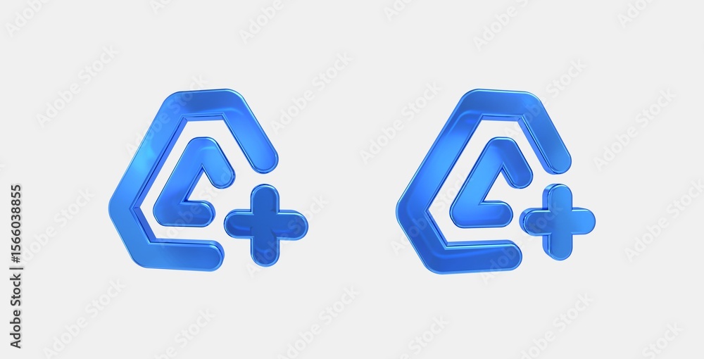 Fototapeta premium add to drive 3D icon on isolate white background