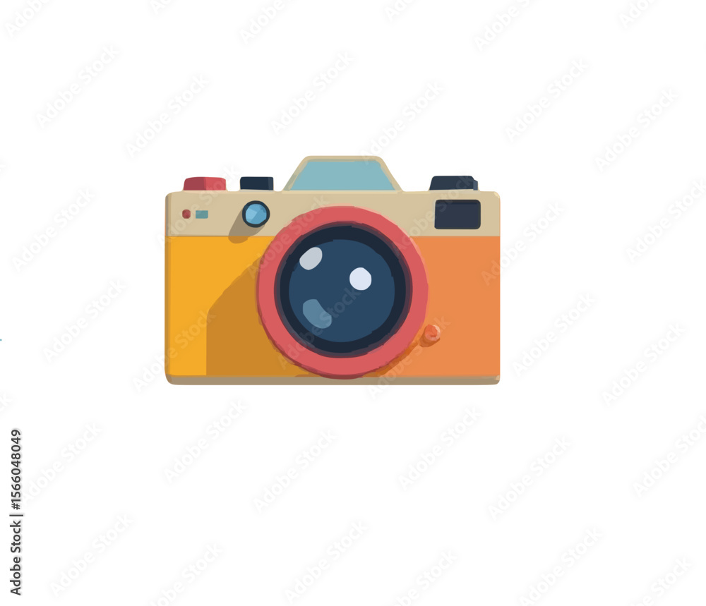 Retro Style Camera Shutter Icon - Creative Technology Vector Retro Style Camera Shutter Icon - Creative Technology Vector