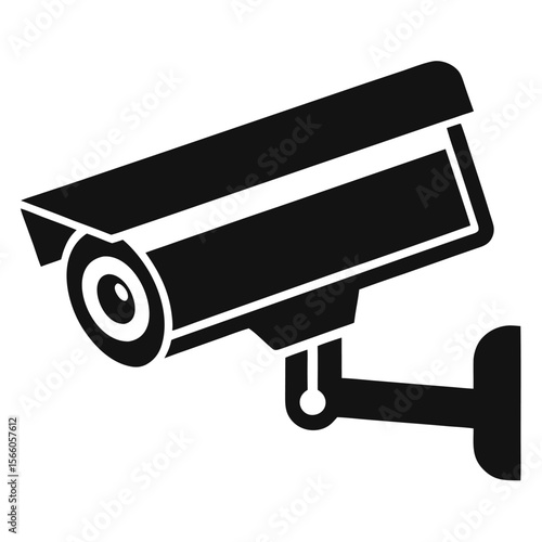 Security Camera Surveillance System Icon Design for Protection and Monitoring