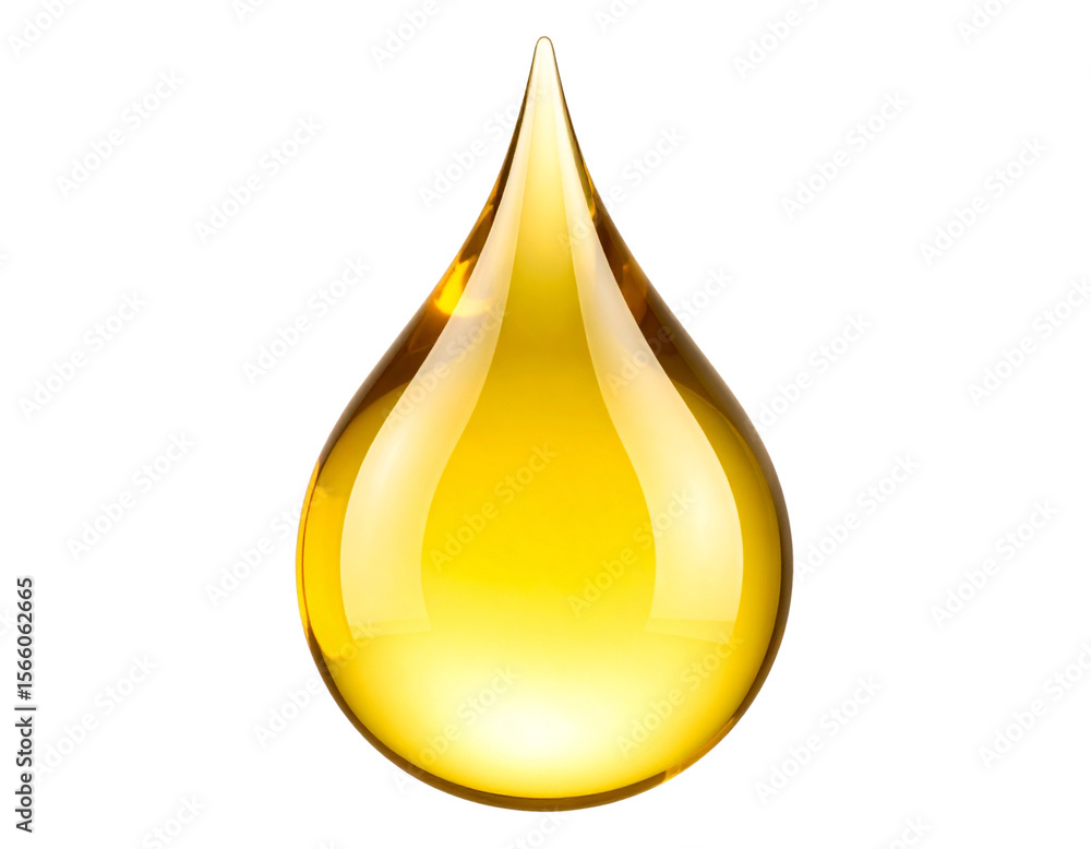 A oil drop isolated on transparent background. PNG. A oil drop isolated on transparent background. PNG.