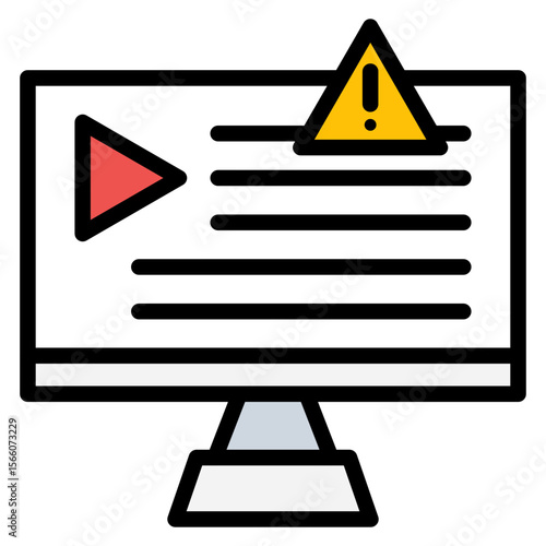 Channel Rules icon vector image. Can be used for Live Streaming.