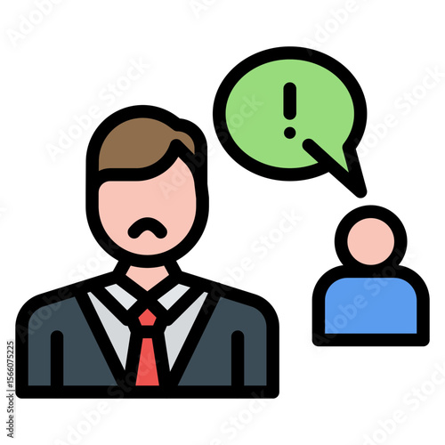 Mccarthyism icon vector image. Can be used for Politics.