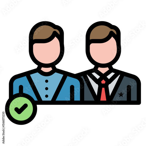 Nomination icon vector image. Can be used for Politics.