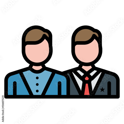 Nominee icon vector image. Can be used for Politics.
