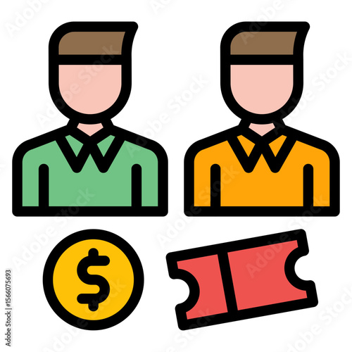 Kids Prices icon vector image. Can be used for Personal Transportation.