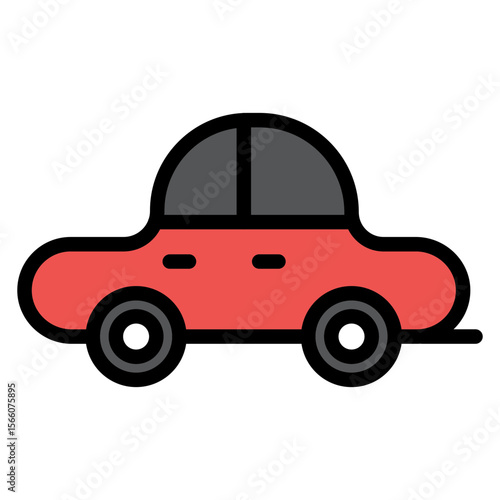 Car icon vector image. Can be used for Battle Royale.