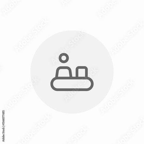 two seats icon sign vector