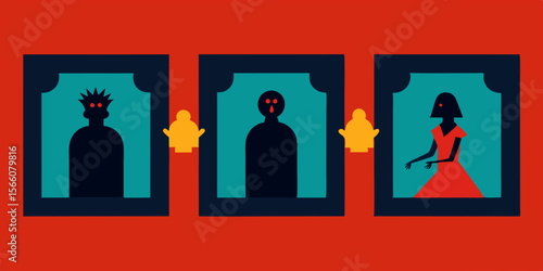 Cursed Painting Gallery Where Figures In The Frames Watch