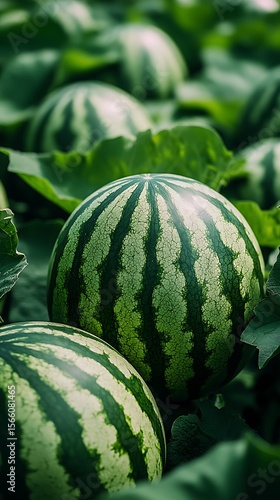 watermelons on the market