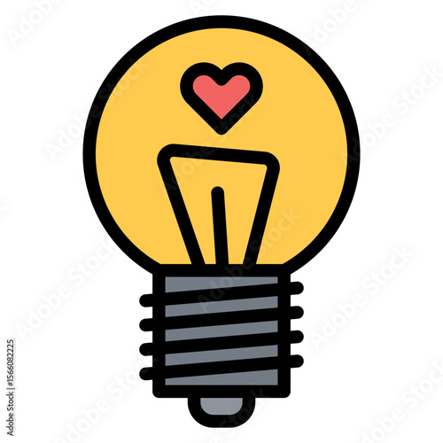 Lamp Life Expectancy icon vector image. Can be used for Lighting.