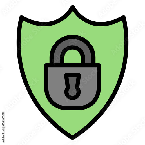 Privacy icon vector image. Can be used for Privacy.