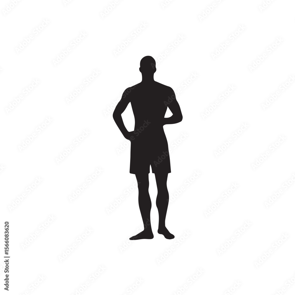 Fototapeta premium business man with arms raised